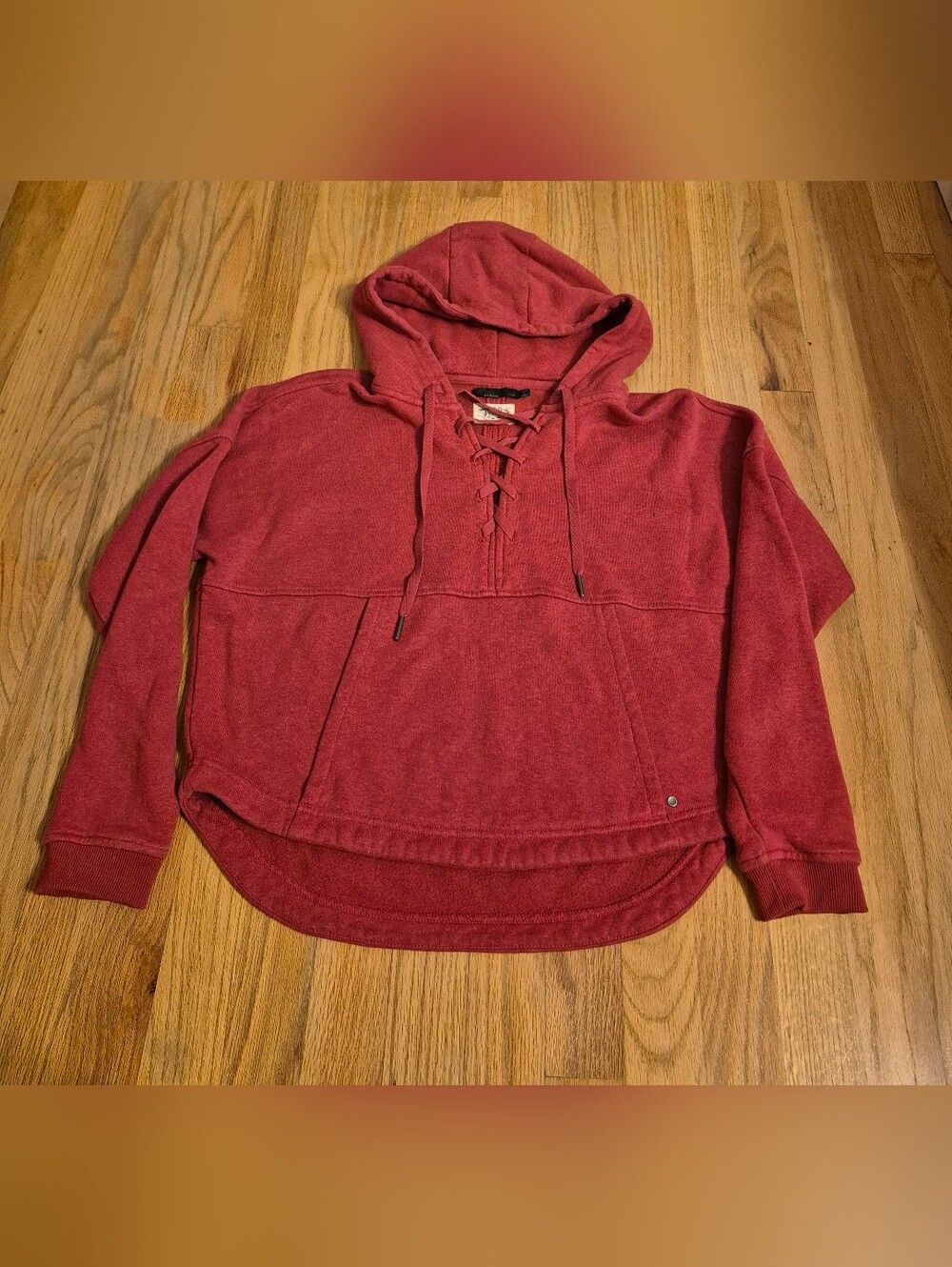 Womens Prana Cropped Hoodie Size Xs